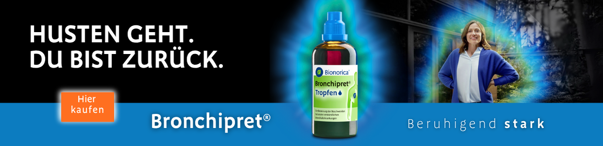 Bronchipret Tropfen Banner