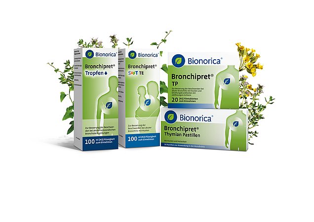 Bronchipret Produktportfolio