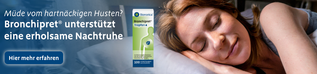 Bronchipret Tropfen Banner