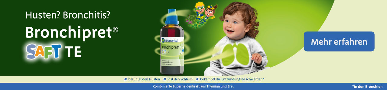 Bronchipret Saft TE Banner