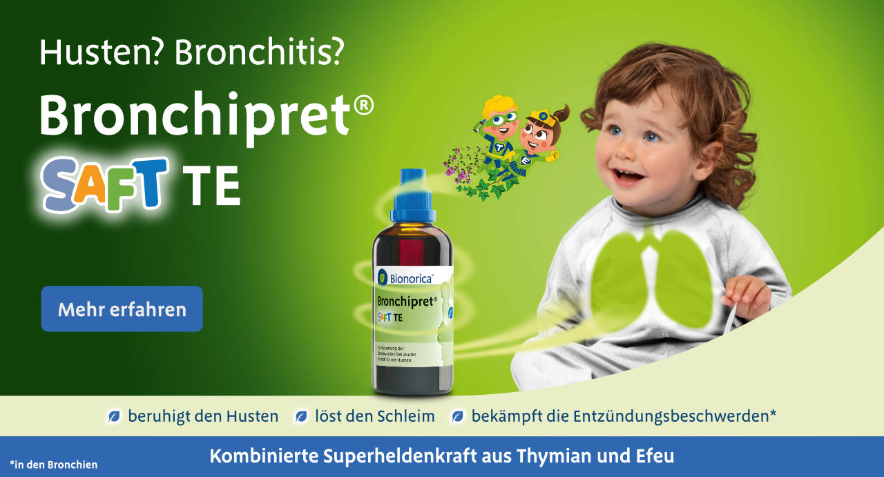 Bronchipret Saft TE Banner